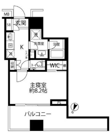 パークコート千代田一番町 6階 間取り図