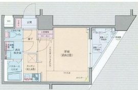 ロアール茅場町 5階 間取り図