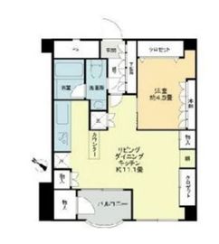 豊栄新都心マンション 11階 間取り図