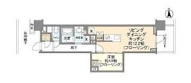 プラウド高田馬場 3階 間取り図