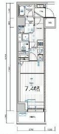 シーフォルム不動前 1階 間取り図