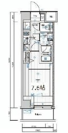 シーフォルム不動前 1階 間取り図