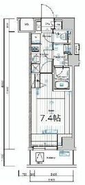 シーフォルム不動前 1階 間取り図