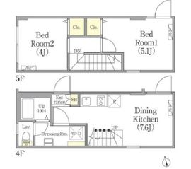 SPiNEL御茶ノ水 (スピネル御茶ノ水) 403 間取り図