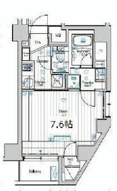 シーフォルム不動前 5階 間取り図