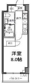 S-RESIDENCE目黒大岡山 (エスレジデンス目黒大岡山) 104 間取り図