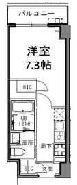 S-RESIDENCE目黒大岡山 (エスレジデンス目黒大岡山) 308 間取り図