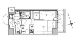 アジールコート大森西 204 間取り図
