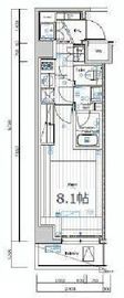 シーフォルム不動前 3階 間取り図