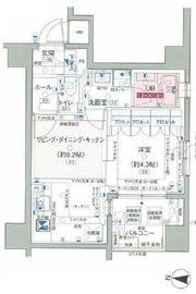 ポレスター千代田御茶ノ水 5階 間取り図