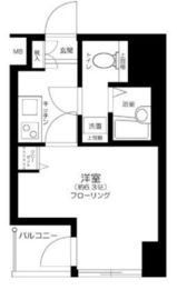 ガラ・シティ京橋 2階 間取り図
