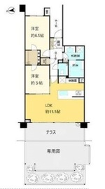 ヴィークコート瀬田一丁目 1階 間取り図