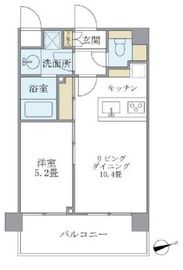 プレミアコンフォート西荻窪 202 間取り図