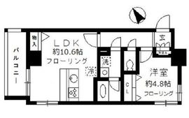 ベルドミール目黒 502 間取り図