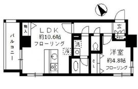 ベルドミール目黒 602 間取り図