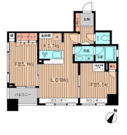 メゾンド日本橋三越前 1102 間取り図