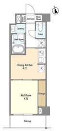 ARKMARK馬込 (アークマーク馬込) 104 間取り図