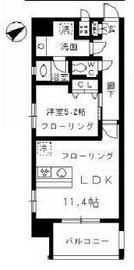 ベルドミール目黒 303 間取り図