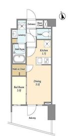 ARKMARK馬込 (アークマーク馬込) 302 間取り図
