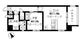 ベルドミール目黒 603 間取り図