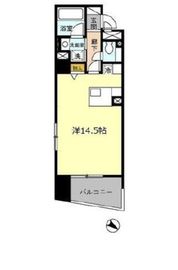 レリシェス日本橋 602 間取り図