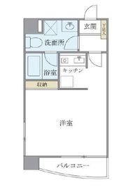 ティアラ恵比寿 301 間取り図