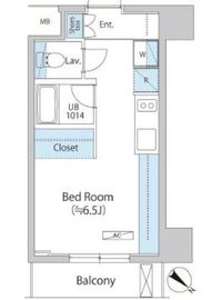 アレージュマン日本橋人形町 502 間取り図