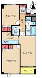 NK青山ホームズ 407 間取り図