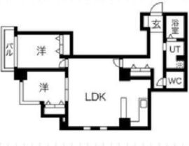 エスパシオ内藤町 102 間取り図