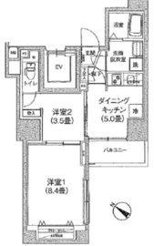 アイルプレミアム文京六義園 9階 間取り図