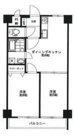 秀和田町レジデンス 3階 間取り図