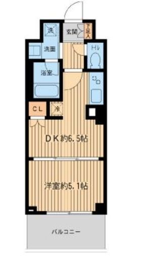 ウィルテラス奥沢 207 間取り図