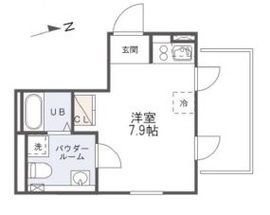 PASEO都立大学 (パセオ都立大学) S401 間取り図