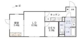 PASEO都立大学 (パセオ都立大学) S302 間取り図