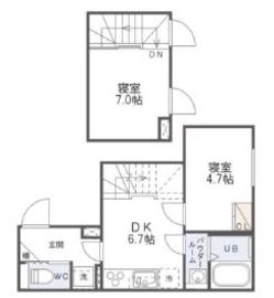 PASEO都立大学 (パセオ都立大学) S101 間取り図