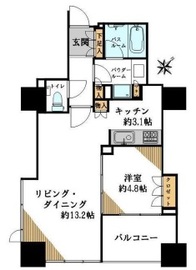 シティタワー池袋ウエストゲート 6階 間取り図