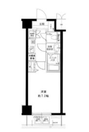 メインステージ赤坂 7階 間取り図