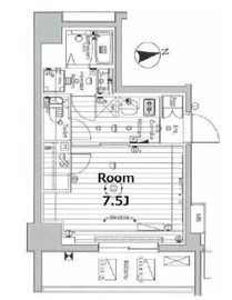 プロスタイルウェルス品川戸越MD 503 間取り図