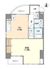 CASSIA錦糸町South Court (カッシア錦糸町サウスコート) 303 間取り図