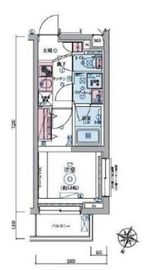 リヴシティ恵比寿 310 間取り図