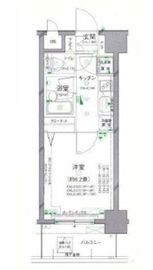 パレステュディオ渋谷ウエスト 7階 間取り図