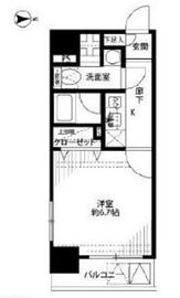プレール・ドゥーク京橋 10階 間取り図