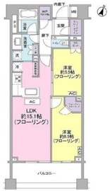 レフィール参宮橋ヒルズ 4階 間取り図