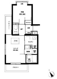 ルフェール南青山 1階 間取り図