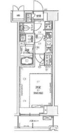 ハーモニーレジデンス東京イースト 4階 間取り図