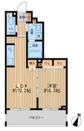 フォレシティ桜新町 203 間取り図
