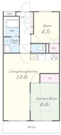 目黒都立大レジデンス 204 間取り図