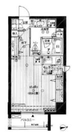 レガリアシティ神田末広町 2階 間取り図
