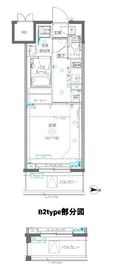 ZOOM錦糸町Parkside 4階 間取り図