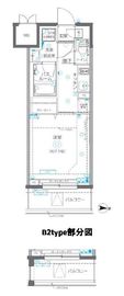ZOOM錦糸町Parkside 9階 間取り図